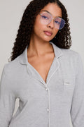 Bamboo Nightshirt in Gray Marl