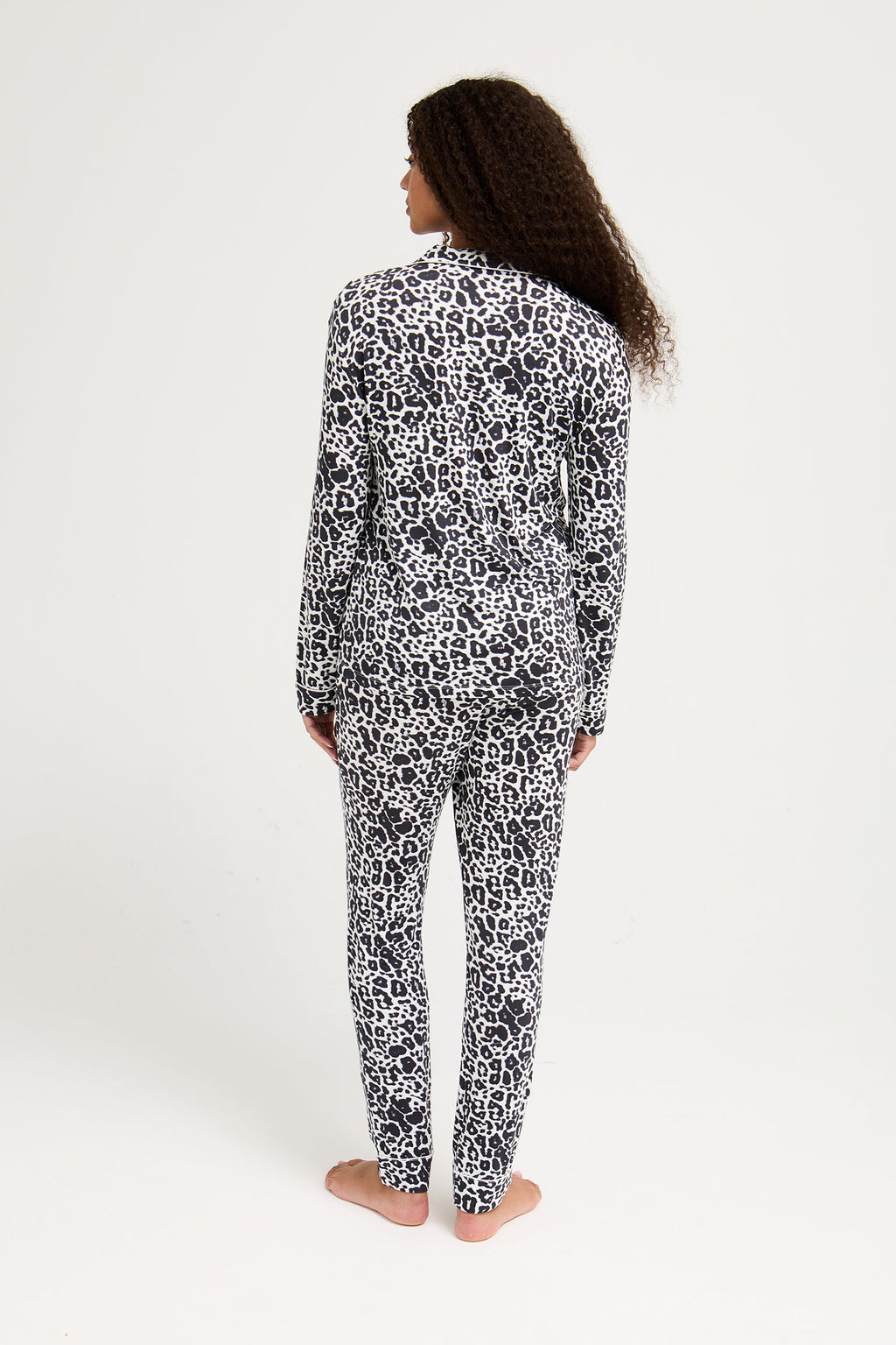 Bamboo Pajama Set in Luxe Leopard