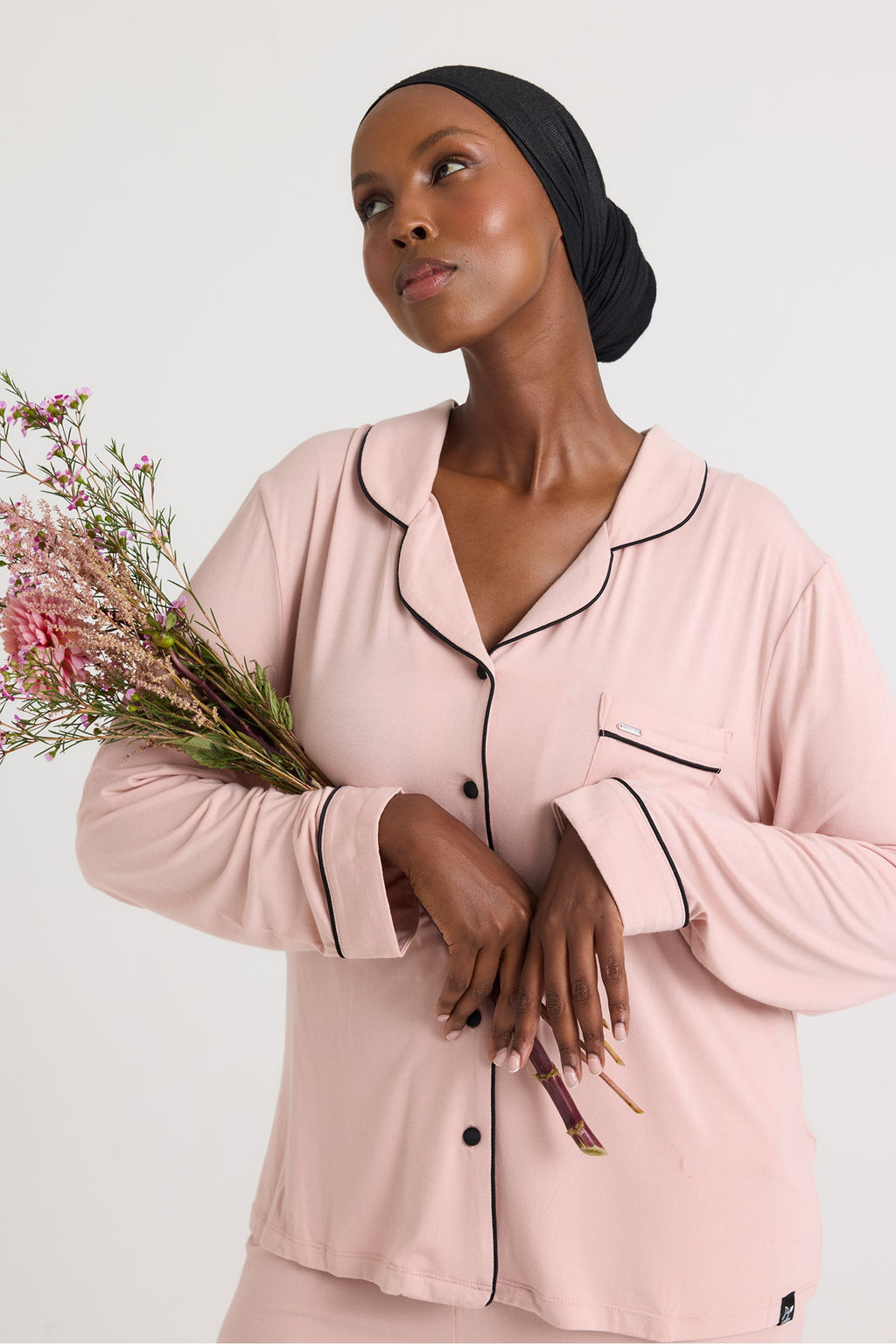 Bamboo Pajama Set in Pink